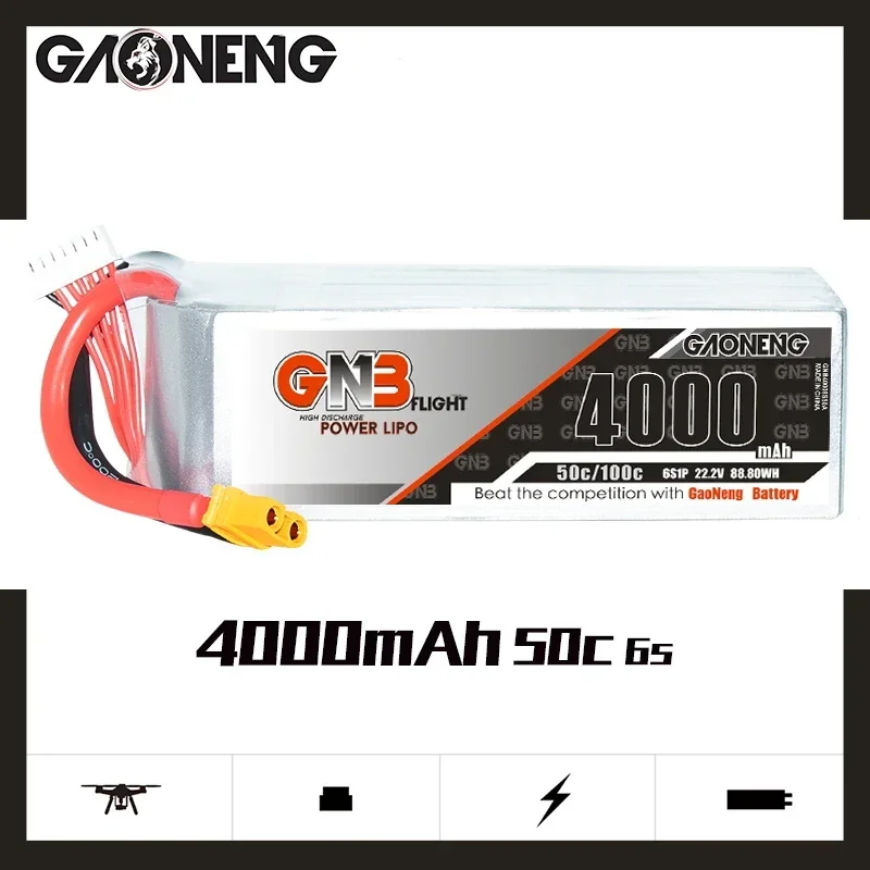 Drone Battery 4S - 가오넝 GNB 4000mAh 6S 50C 100C