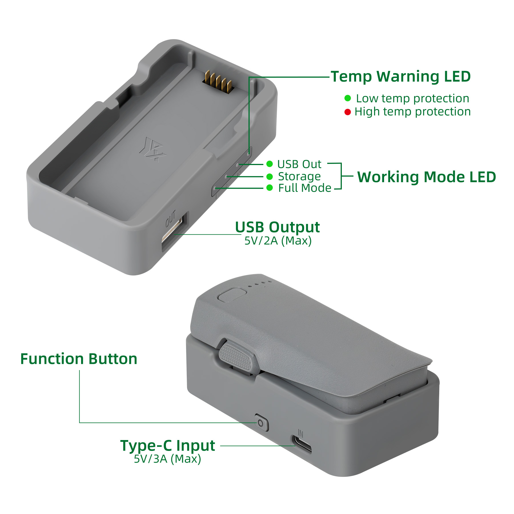 DJI NEO 2 드론용 USB 배터리 충전기 단일 채 - Drone Battery Balance Charger 리뷰 및 가격